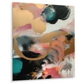 thumbnail image 2 of DESIGN ART Designart "Gold Green Marbled Meditations" Abstract Marble Metal Wall Art 24 in. wide x 32 in. high, 2 of 5