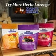 HerbaLozenge Elderberry Zinc, GoodforYou Lozenges for Dry Throats, No