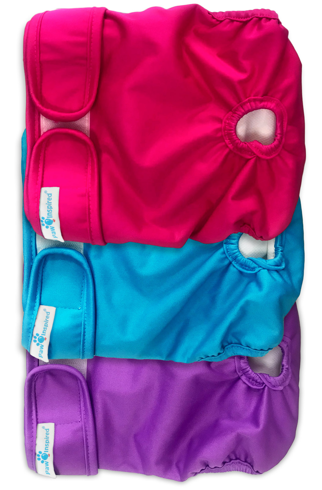 Paw Inspired Washable Dog Diapers FemaleReusable Puppy, Doggie, Cat