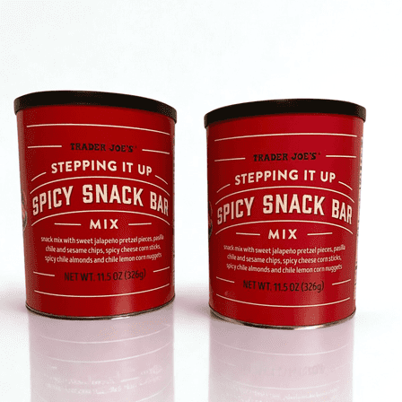 Trader Joes Stepping It Up Spicy Snack Bar Mix 11.5 oz - Pack of 2