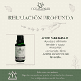 thumbnail image 5 of Aceite para masaje "Relajación Profunda" -A base de extractos herbales y Aceites esenciales 100% naturales. naturalness (Tamaño 30ml), 5 of 5