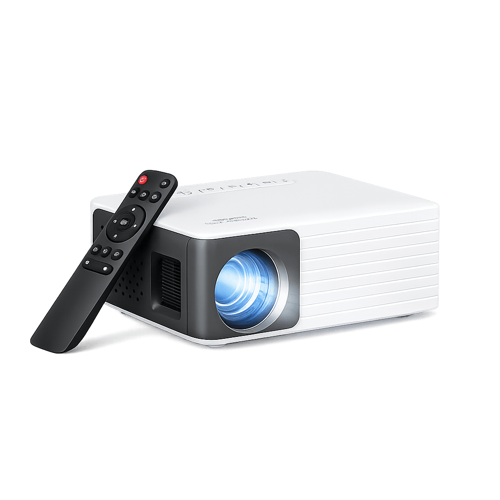 Apeman Mini Projector 1080P Supported, 4500 Lumens, VGA PC Gaming