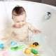 thumbnail image 4 of FELTECHELECTR 3 piezas de juguetes de baño con cadena de cuerda para niños, juguetes de baño con adorables animales de dibujos animados., 4 of 6