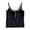 02_Black, variant on HNMKIU Women's Shelf Bra Camisoles Adjustable Spaghetti Strap Basic Layer Crop Top Built in Bra Tank Tops for Women 01_Black,One Size