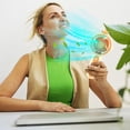 thumbnail image 4 of ¡Gran Descuento!, Ventilador de mano recargable por USB, portátil, súper compacto, silencioso, de alta potencia eólica Akmoler, 4 of 9