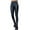 Black, variant on Women Faxu Leather Pants Fashion Side Button Mid Waist Pleated Tights Trousers Solid Patchwork Jeggings Wine M