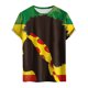 thumbnail image 4 of Tops para hombre, blusas y camisas de manga corta con cuello redondo para hombre Camisa de manga corta estampada para hombre Top/camisa de manga corta con cuello redondo Tops para hombre, 4 of 4
