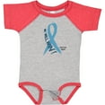 thumbnail image 3 of Inktastic We Will Win Against Prostate Cancer Ribbon Boys or Girls Baby Bodysuit, 3 of 5