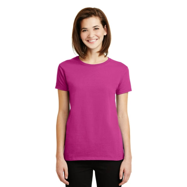 Gildan T-Shirt pour Femmes Ultra Cotton 100 % Coton 2000 L