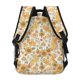 thumbnail image 4 of Fotbe Groovy Hippie Flower Mushrooms Mochila Casual con Estampado para Escuela, Viajes y Actividades al Aire Libre - Duradera, Ligera y Cómoda, 4 of 5