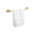 thumbnail image 2 of KOHLER Cursiva 18 in. Towel Bar in Vibrant Brushed Moderne Brass, 2 of 3