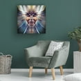 thumbnail image 3 of Canvas Wall Art - David Manlove 'Nefertiti 2' Wall Art for Living Room, Bedroom, or Office Décor by Trademark Fine Art - 24 x 24 Inches, 3 of 4
