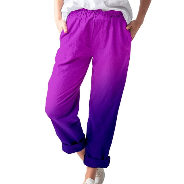 TSADFHJI Jupes pour Femmes Longueur Courte Décontractée Imprimée Coton et Lin Poches Mode Décontractée TTG Orange