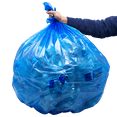 thumbnail image 3 of Reli. 45 Gallon Recycling Bags (100 Bags) Blue Large Recycle Trash Bag 40 Gallon - 45 Gallon Garbage Bags, Blue Recycle Bags 40-45 Gal, 3 of 9
