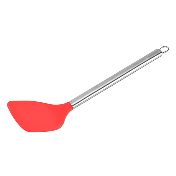 Bearachild Juego de espátula de silicona, cuchara giratoria ranurada Flexible, utensilio de cocina para el hogar Cocina y Comedor pala 1