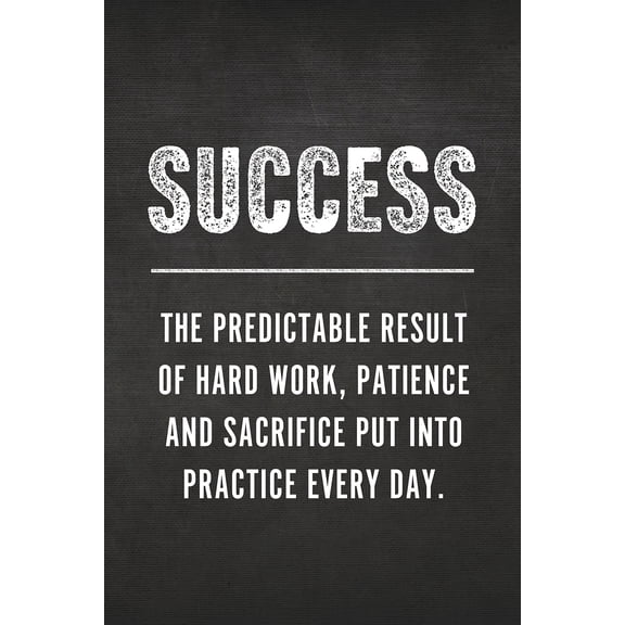 Success Motivational Wall Art Print - 12" x 18" Art Print Wall Decor
