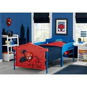 Delta Children Marvel Spider-Man 3D Plastic Twin Bed, Red