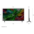 thumbnail image 2 of LG 50” Inch QNED85 Mini LED QNED Evo 4K Smart TV | α8 AI Processor 4K Gen 2 | 120Hz Refresh Rate, HDMI 2.1, WebOS 25 (2025 Model - 50QNED85AUA) – Open Box, 2 of 11