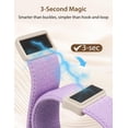 thumbnail image 4 of Wearlizer 3 Pack Magnetic Stretchy Band Compatible with Apple Watch Bands 38/40/41/42/44/45/46/49mm, Nylon Braided Elastic Sport Loop Strap for iWatch Series 11/10/9/8/7/6/5/4/SE/Ultra, 4 of 8