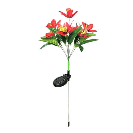 

Megawheels Solar Garden Lights Orchid | Flower Garden Solar Lights | Decorative Lights Illuminate Lawn Patio Soft Landscape Light Solar Lamps Create Romantic Atmosphere
