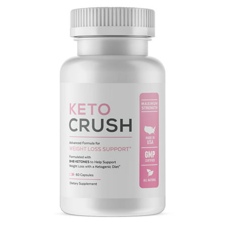 Keto Crush Weight Loss Diet Pills for Women and Men - Best Ketosis Supplement - Burn Fat Fast - BHB Keto Pills Advanced Formula - Exogenous Keto Trim (Best Way To Crush Pills)