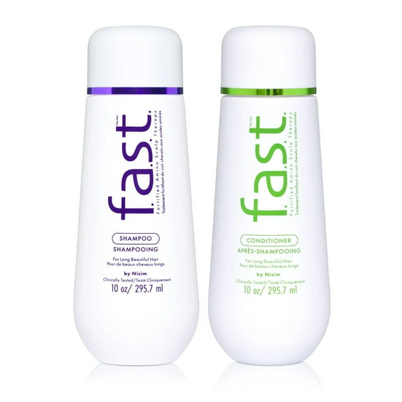 Nisim F.A.S.T. Fortified Amino Scalp Therapy Shampoo & Conditioner 10 oz Duo
