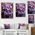 thumbnail image 4 of Designart "Flowers Lilacs" Floral Floater Framed Canvas Wall Art, 4 of 7