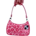 thumbnail image 1 of Funda de teléfono Red Rose para iPhone 12 Pro, protector de lujo con estampado de guepardo rosa a prueba de golpes para mujeres y niñas, 1 of 5