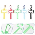 thumbnail image 1 of OULII 5pcs Dog Waste Bag Holder Practical Design Assorted Color for Dog Walkers, 1 of 7