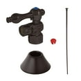 thumbnail image 5 of Kingston Brass Trimscape Plumbing Toilet Trim Kit Brushed Brass, 5 of 5