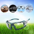 thumbnail image 2 of XASZHN Garden Protective Goggles Windproof Anti Dust Sand Fog Sun Shading Scratch Resistance for Labor Horticulture Green_003 One Size, 2 of 7