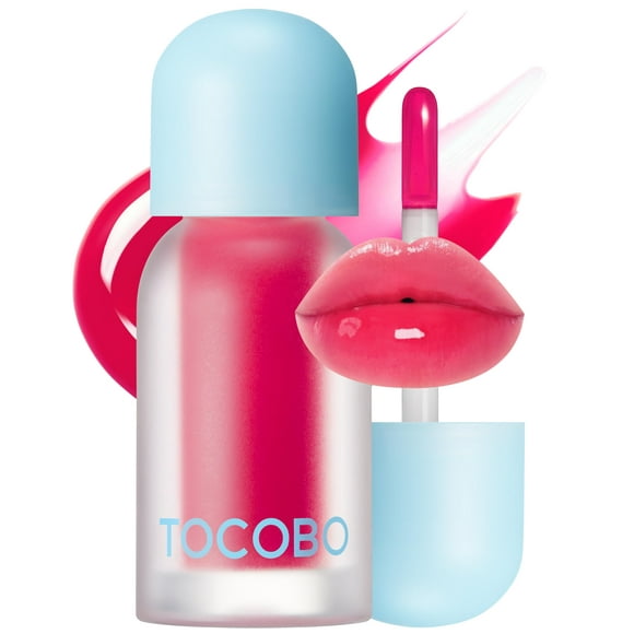 Aceite labial TOCOBO Juicy Berry Plumping 12 Cherry Ade 3.5 ml, vegano
