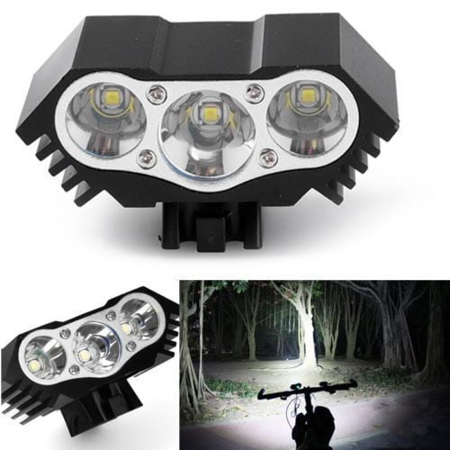 3 X Cree Xm L T6 Led Bicycle Bike Headlight Head Light Lamp Torch Flashlight Us Walmart Com Walmart Com