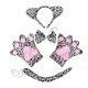 thumbnail image 2 of Conjunto de disfraz de animal de 4 piezas, diadema de animal, accesorios de disfraces de cosplay para niños Yuyangstore  traje de cosplay, 2 of 8