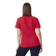 thumbnail image 2 of Gildan G648L Ladies' Softstyle Double Pique Polo - CHERRY RED - M, 2 of 2