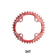 thumbnail image 4 of Soidarity Platos anchos y estrechos prácticos, rueda de cadena de 34T, piezas de placa de impermeables a prueba de herrumbre, accesorios Ciclismo Rojo 34T, 4 of 6