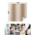 thumbnail image 5 of Cloth Napkins 1 Piece - 20x20 Inches, Khaki Ombre Washable Reusable Table Napkins, Modern Abstract Art Farmhouse Gradient Soft & Absortbent Dining Napkin for Party Wedding Hotel Restaurant, 5 of 8