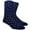Navy Blue / White, variant on Men's Polka Dots Dress Crew Fashion Casual Socks, Navy Blue/White, 10-13 - 1 Pair