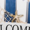 thumbnail image 2 of Letrero de bienvenida para puerta de entrada, decoración de pared rústica, decoración campestre Retro Vintage, tablero de madera colgante de 10,2x9 pulgadas con cuerda, regalo, adecuado, 2 of 5