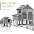 thumbnail image 6 of MEDEHOO Chicken Coop 135" Super Large Wooden Chicken House Poultry Cage with Large Nesting Boxes, 55ft², 6 of 8