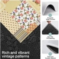thumbnail image 3 of Pioneer Flower Floral Print Pattern Kitchen Rugs Sets Of 3,Kitchen Runner Rugs Non Skid Washable,Decorative Kitchen Floor Mats for Kitchen,Sink,Laundry,17"x30"+ 17"x47" + 17"x59", 3 of 6