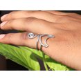 thumbnail image 5 of Heaven Crafts 925 Sterling Silver Cat Design Ring Cat Lover Gift Cat Jewelry Handmade Statement Boho Ring Gift For Her, 5 of 6