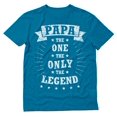 thumbnail image 1 of Tstars Mens Gifts for Dad Father's Day Shirts Papa the One the Only the Legend Shirt Gift for Father Dad Cool Best Gift for Dad Men T Shirt, 1 of 8