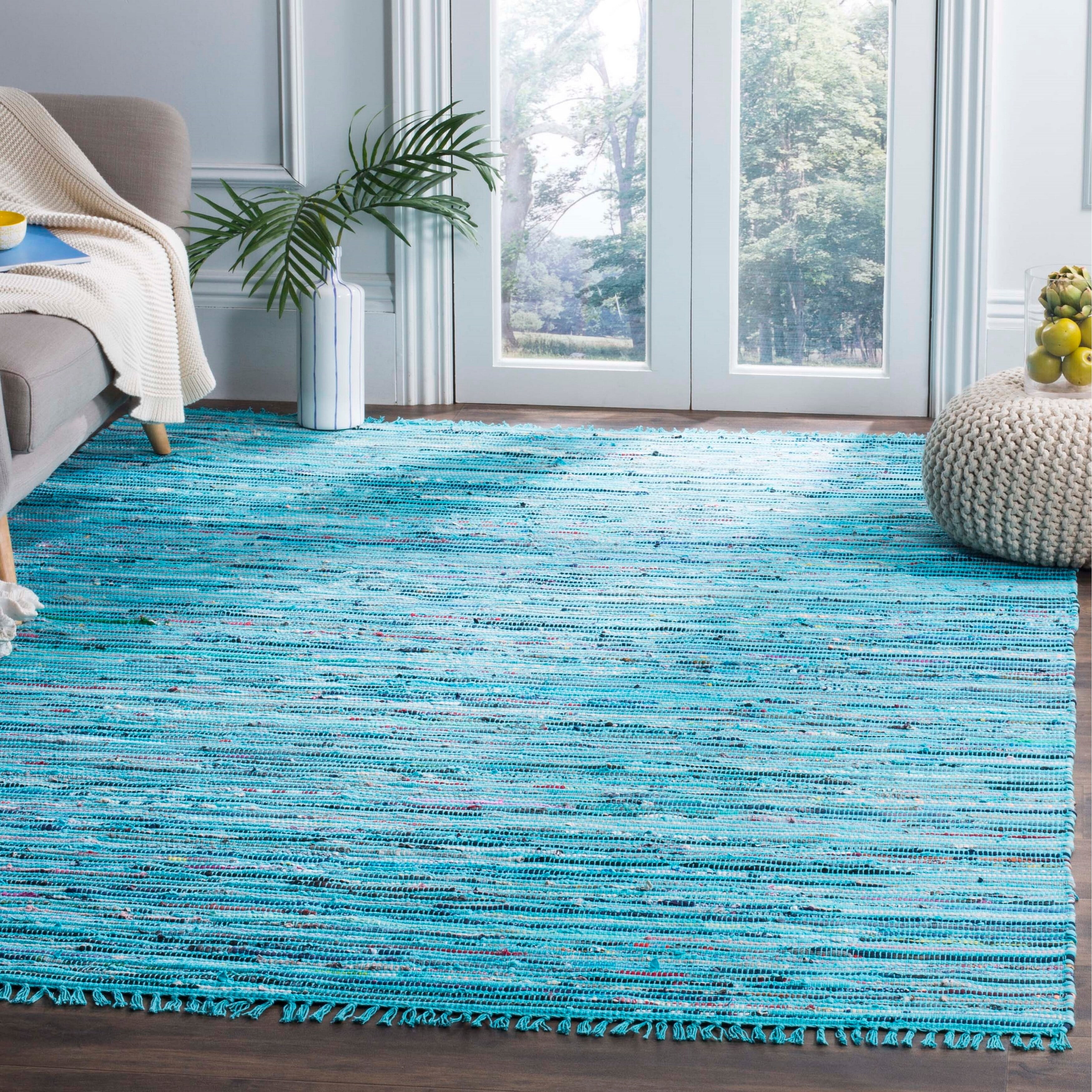 Safavieh Handmade Rag Rug Arabelle Casual Stripe Cotton Rug Walmart