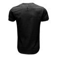 thumbnail image 3 of WREESH Men's Cotton Linen Henley Shirt Button Front Casual Solid Fashion Pullover Tops Black, 3 of 5