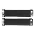 thumbnail image 3 of Bike Handlebar Grips, Handlebar Grips Shock Absorption  for Long Term Riding White,Silver,Gold, 3 of 7