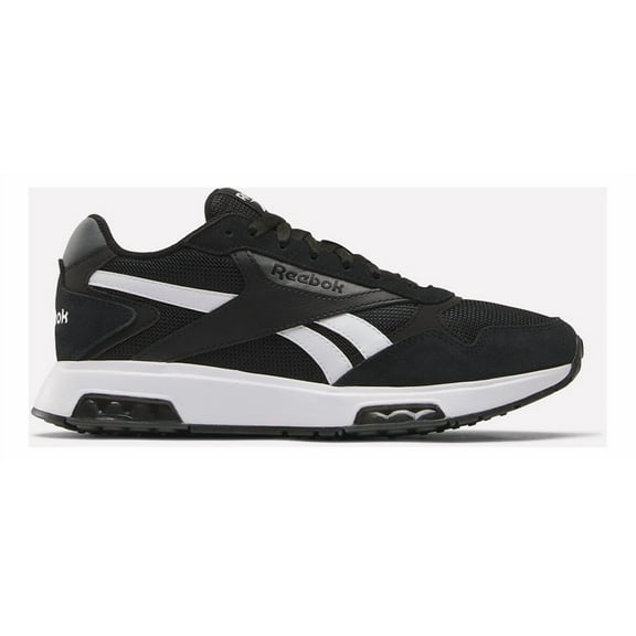 Womens Reebok GLIDE DMX Shoe Size: 8.5 Black - White - Grey 6 Fashion Sneakers