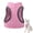 Pink, variant on Riousery Cat Harness Leash Escape-proof Lightweight Breathable Adjustable Soft Pet Vest, Light Blue M (7.87 inches / 20 cm)