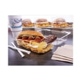 thumbnail image 5 of Dart C35UT1 StayLock 5.4 in. x 9 in. x 3.5 in. Hinged Lid Containers - Clear (250/Carton), 5 of 5