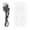 White, variant on M Buder Bluetooth Remote Control Page Turner 9 Keys Smartphone Scrolling Rechargeable Wireless Video Clicker White (3.94 inches / 10 cm)